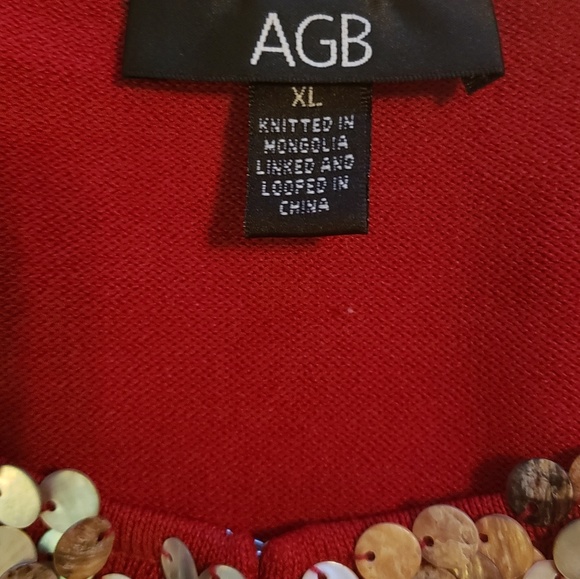 Red Knitted Top - Picture 3 of 5